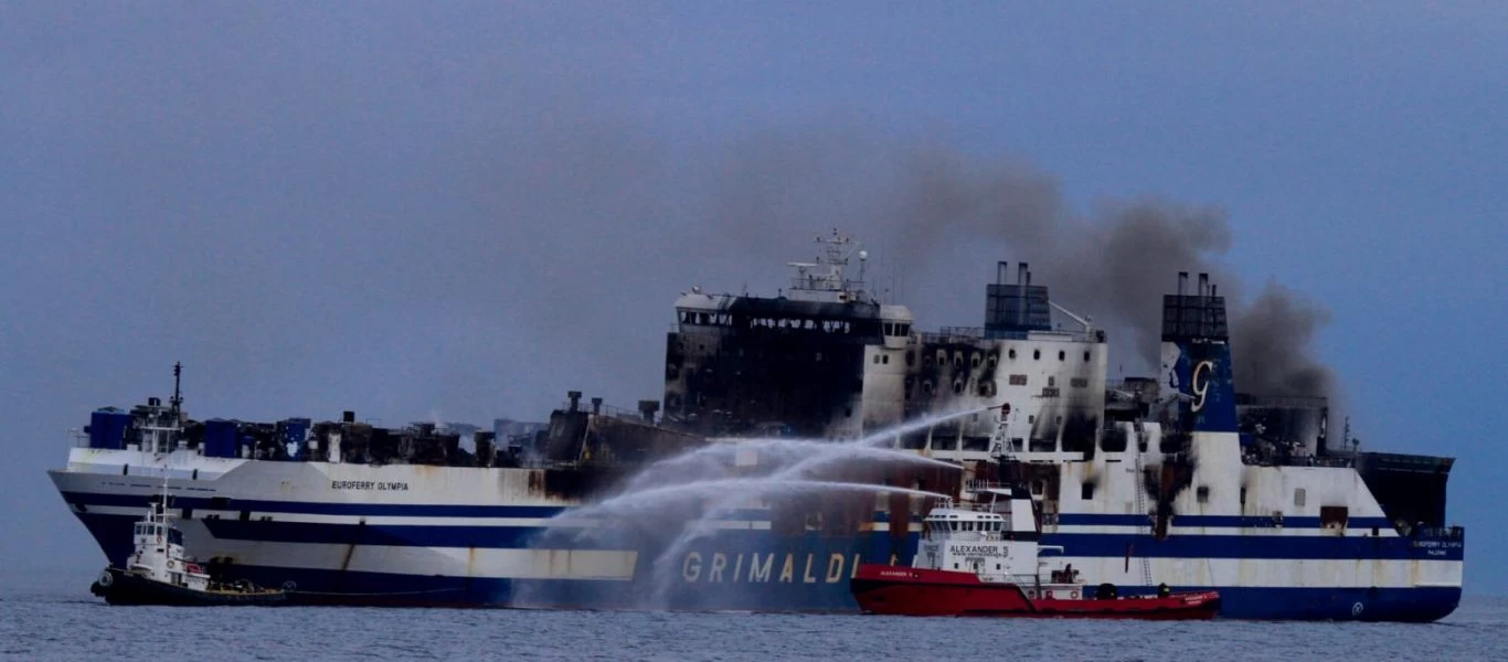 Φωτιά στο Euroferry Olympia: Τι δείχνει η ιατροδικαστική εξέταση για τους 4 από τους 8 νεκρούς